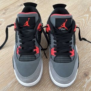 Nike Air Jordan 4 Retro GS Infrared, size 4.5Y